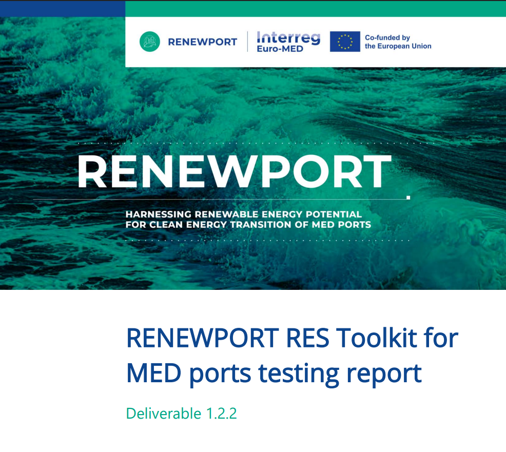RENEWPORT RES Toolkit for MED ports Testing Report